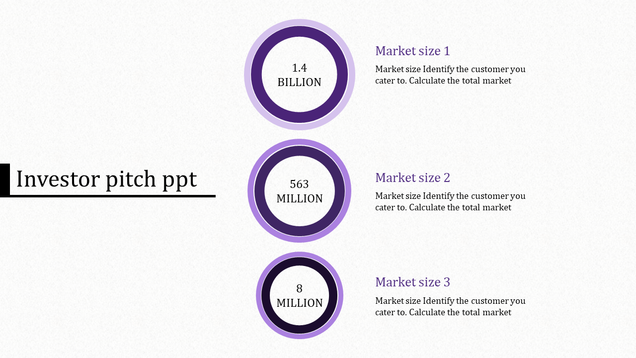 investor pitch ppt-purple